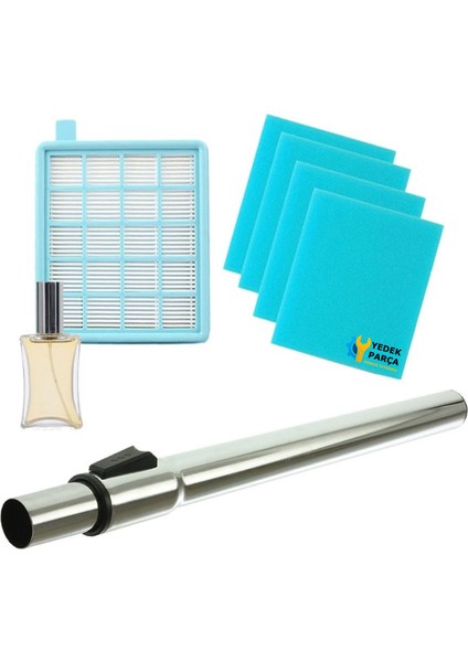 Philips Fc 8631 Powerpro Active Teleskopik Borusu Hepa Filtresi Hediyeli