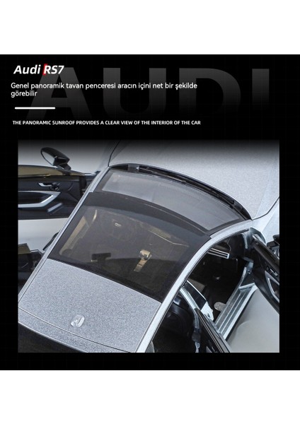 Audi Rs7 Alaşımlı 1/24 Çocuk Sesi Erkek Çocuk Araba Modeli (Yurt Dışından) fiyatları