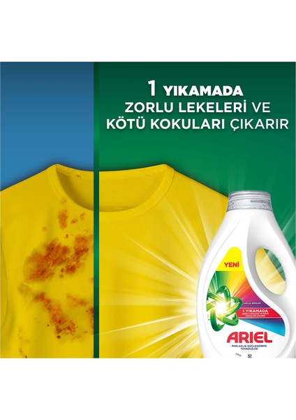 Sıvı Çamaşır Deterjanı Parlak Renkler 21 Yıkama modelleri