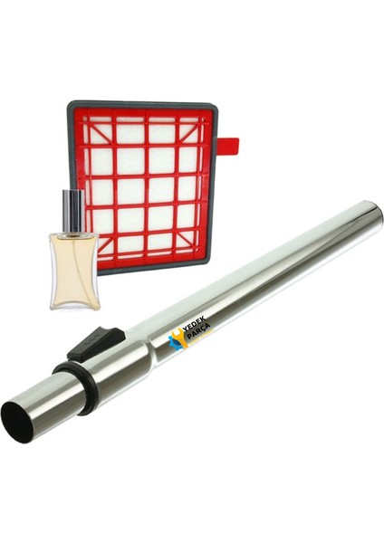 Fakir Range Electronic Turbo Süpürge Borusu Hepa Filtresi Hediyeli