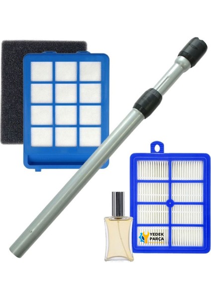 Philips Uyumlu Fc 9928 Marathon Ultimate Borusu Ön Filtresi Hepa Filtre Hediyeli