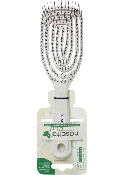 Üç Boyutlu Saç Fırçası Geri Dönüştürülebilir Malzeme ile 27 Saç Bakımında Kolaylık Sağlar