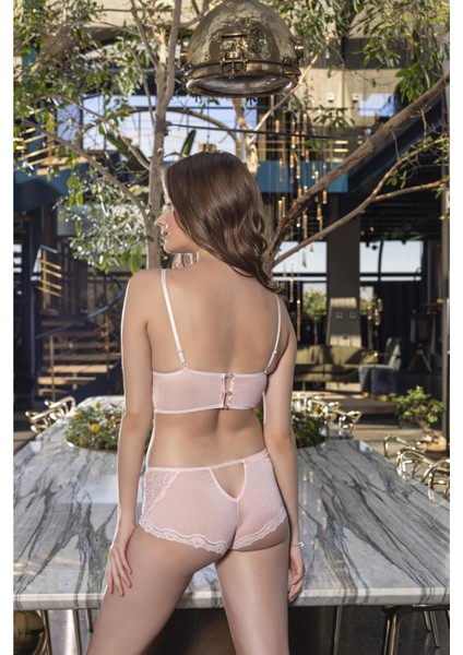 - Bralet, Boxer ve Etek Takım Pembe (MGP3407) fiyatları