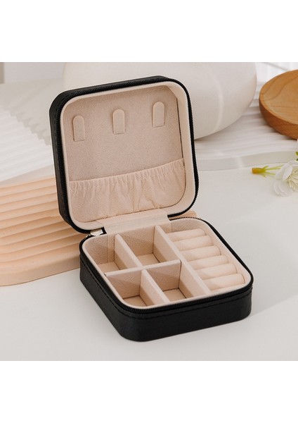 Mini Mücevher Takı Kutusu - Kolye, Yüzük, Küpe Düzenleyici Seyahat Takı Çantası fiyatları