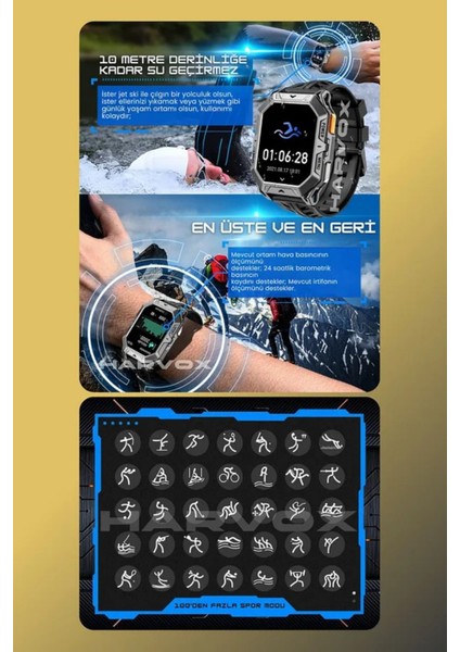 Hx Watch X1 Pro Akıllı Saat Iphone ve Android Tüm Telefonlara Uyumlu indirimleri