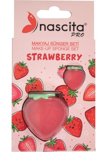 Çilek Makyaj Süngeri Kokusuz Kullanım İçin İdeal 107 Renkli Yüz Uygulama Aracı fiyatları