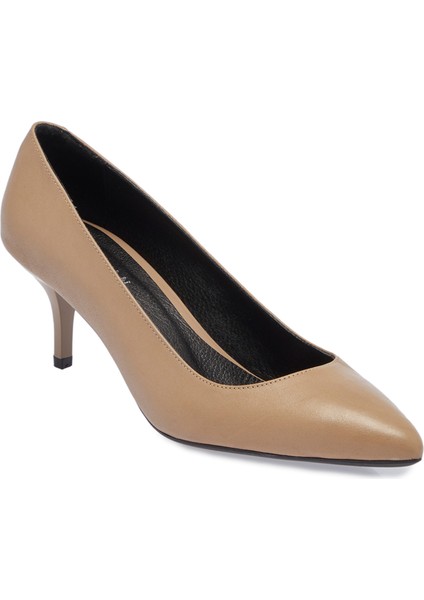 Vizon Hakiki Deri Kadın Stiletto - K24S1AY67736-A44