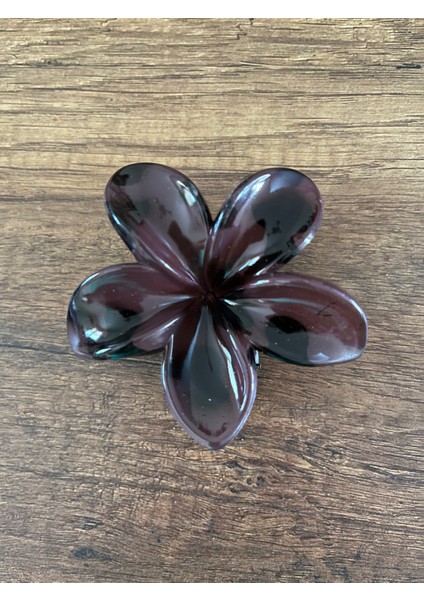 Kadın Kız Çocuk 1 Adet Lotus Çiçeği Mandal Toka Kıskaçlı Toka Renkli Rengarenk