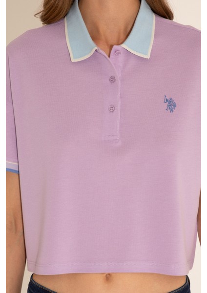 Kadın Lila Tişört 50285879-VR034