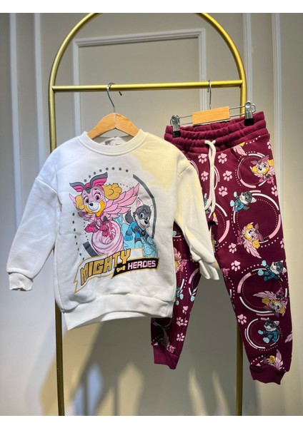 Kız Çocuk Animal Desenli Alt-Üst Takım 8