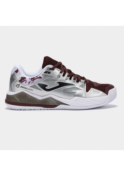 Spın 2512 Erkek Gri Bordo Tenis/padel Ayakkabısı