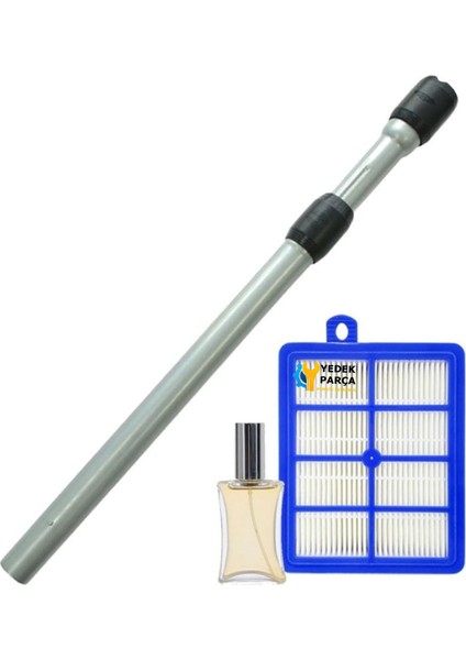 Philips Uyumlu Fc 9926 Marathon Ultimate Çelik Borusu ve Hepa Filtresi Hediyeli