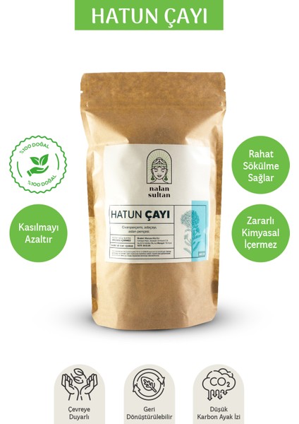 | Hatun Çayı (Adet söktürücü), Regli Dönemi Kasılmalarını Hafifletir, %100 Bitkisel, Herbal Tea