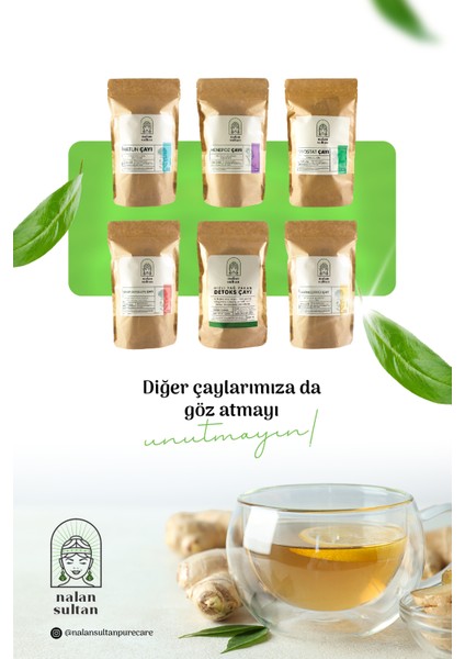 | Hatun Çayı (Adet söktürücü), Regli Dönemi Kasılmalarını Hafifletir, %100 Bitkisel, Herbal Tea