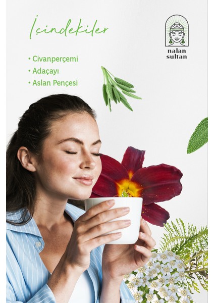 | Hatun Çayı (Adet söktürücü), Regli Dönemi Kasılmalarını Hafifletir, %100 Bitkisel, Herbal Tea indirimleri