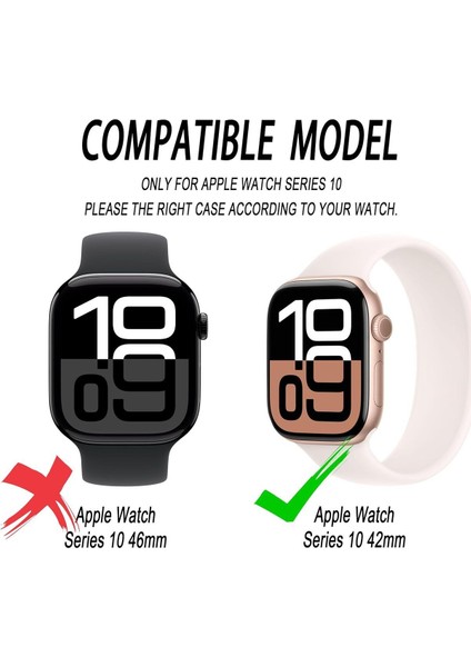 Watch 10 42MM Uyumlu Şeffaf Yumuşak Tpu Kasa Koruyucu fiyatları