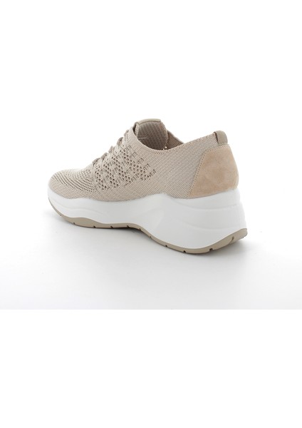 Dcd 76657 Kadın Sneaker ( Günlük) 7662622 Igı&co Dwn 76626 T.flyknıt 25 Re Cream Plat modelleri