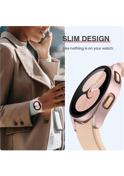 Samsung Galaxy Watch Fe 40MM Uyumlu Sert Pc Kasa ve Ekran Koruyucu Kılıf fırsatları