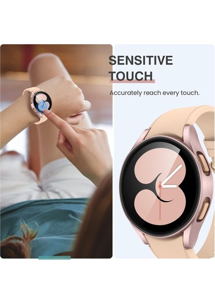 Samsung Galaxy Watch Fe 40MM Uyumlu Sert Pc Kasa ve Ekran Koruyucu Kılıf indirimleri