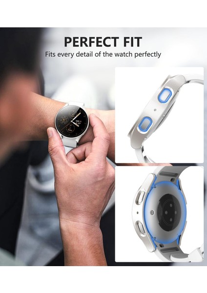 Galaxy Watch Fe 40MM Uyumlu Sert Pc Kasa ve Ekran Koruyucu Kılıf Uyumlu indirimleri