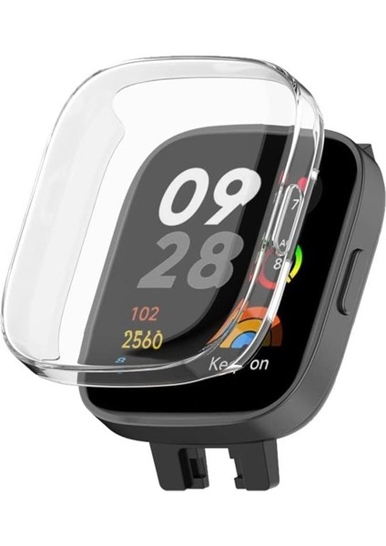 Xiaomi Redmi Watch 3 Active Uyumlu Şeffaf Yumuşak Tpu Kasa Koruyucu