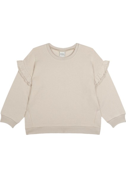 Dantel Detaylı Sweatshirt