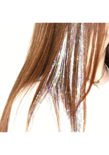 Tinsel Karışık Renkli Bağlamalı Saç Simi(98 Cm) fırsatları