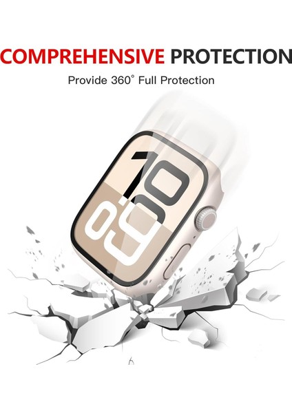 Watch 10 46MM Uyumlu Sert Pc Kasa ve Ekran Koruyucu Kılıf fırsatları