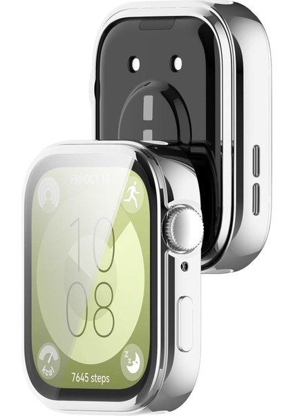 Huawei Watch Fit3 Uyumlu Kasa ve Ekran Koruyucu 360 Tam Koruma Sert Pc Kasa Koruyucu fiyatları