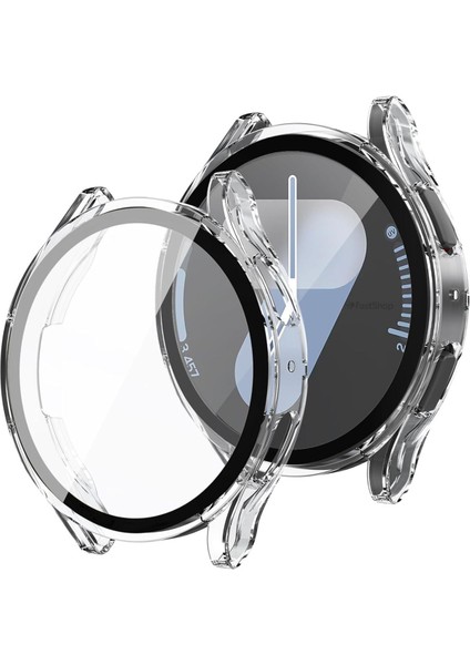 Samsung Galaxy Watch 7 40MM Uyumlu Sert Pc Kasa ve Ekran Koruyucu Kılıf