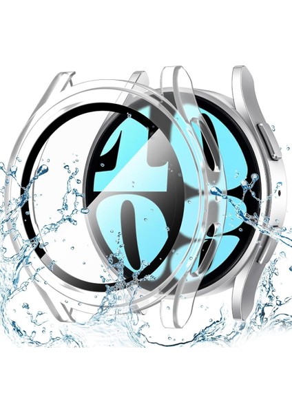 Galaxy Watch 4 / 5 44MM Uyumlu Kasa ve Ekran Koruyucu 360 Tam Koruma Sert Pc Kasa Koruyucu