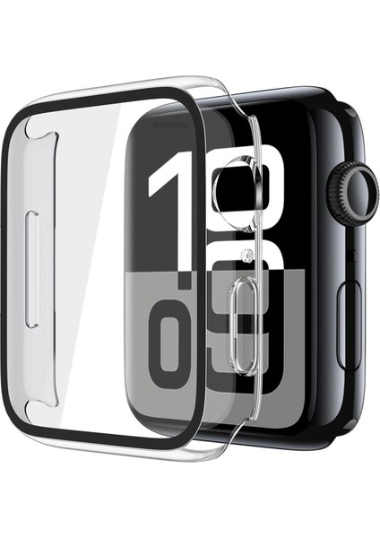 Apple Watch 10 46MM Uyumlu Sert Pc Kasa ve Ekran Koruyucu Kılıf