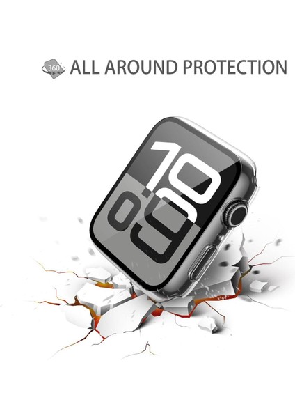 Apple Watch 10 46MM Uyumlu Sert Pc Kasa ve Ekran Koruyucu Kılıf fiyatları