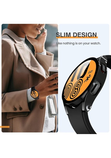 Samsung Galaxy Watch Fe 40MM Uyumlu Sert Pc Kasa ve Ekran Koruyucu Kılıf fırsatları