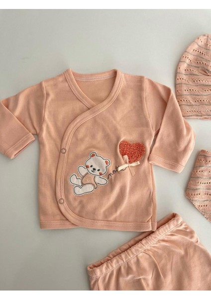 Kız Bebek Somon Hastane Çıkışı Set fiyatları