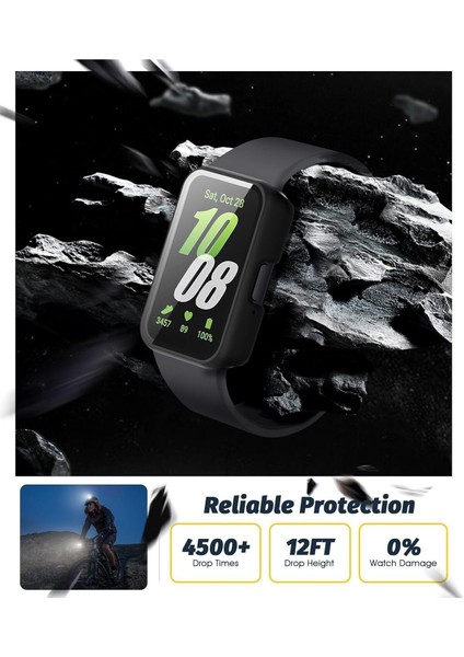 Huawei Watch Fit 3 Uyumlu 360 Tam Kapatan Kasa ve Ekran Koruyucu modelleri