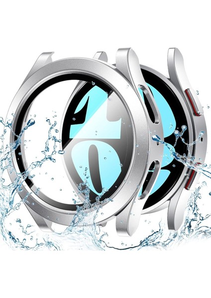 Galaxy Watch 4 / 5 44MM Uyumlu Kasa ve Ekran Koruyucu 360 Tam Koruma Sert Pc Kasa Koruyucu