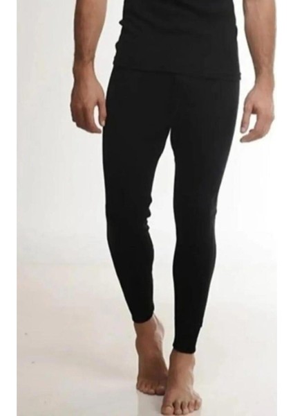 Erkek Kışlık Uzun Alt Içlik Interlok Pijama %100 Pamuk Tutku 0113