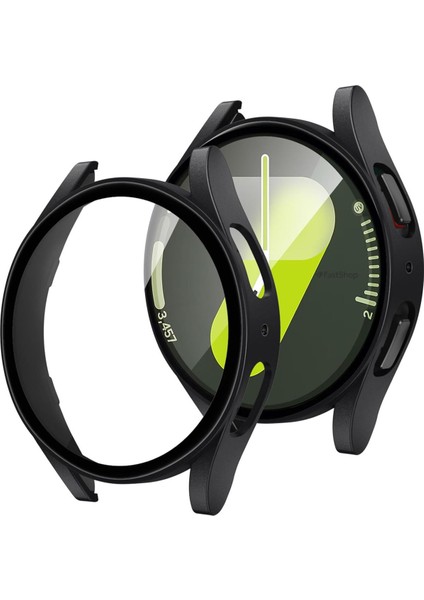 Samsung Galaxy Watch 7 40MM Uyumlu Sert Pc Kasa ve Ekran Koruyucu Kılıf