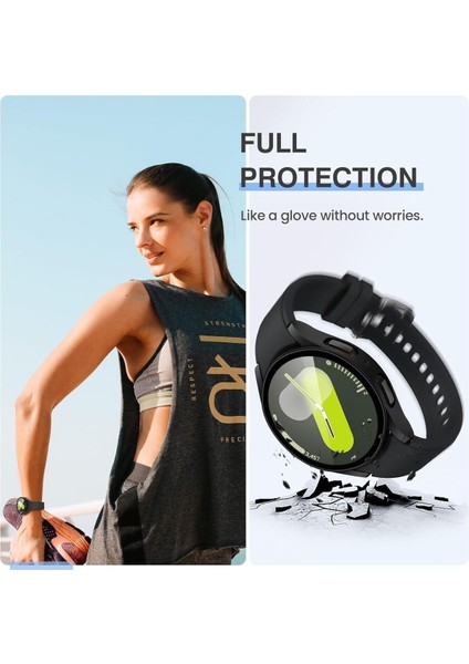 Samsung Galaxy Watch 7 40MM Uyumlu Sert Pc Kasa ve Ekran Koruyucu Kılıf modelleri