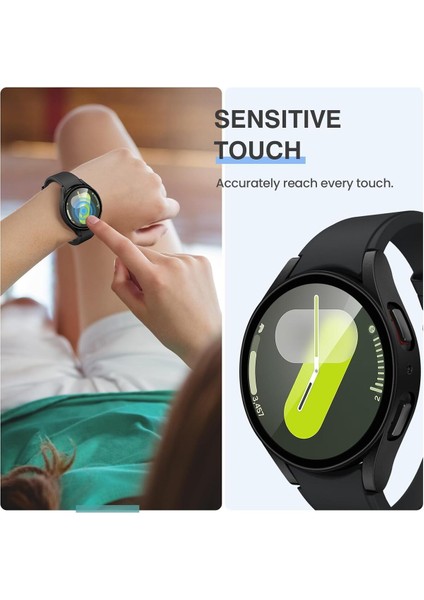 Samsung Galaxy Watch 7 40MM Uyumlu Sert Pc Kasa ve Ekran Koruyucu Kılıf indirimleri
