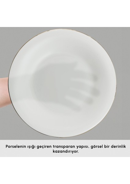 Fine Pearl Fame 26 Parça 6 Kişilik Kahvaltı Takımı Gold