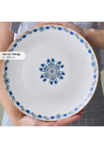 Forever Bone Iznik 26 Parça 6 Kişilik Kahvaltı Takımı indirimleri