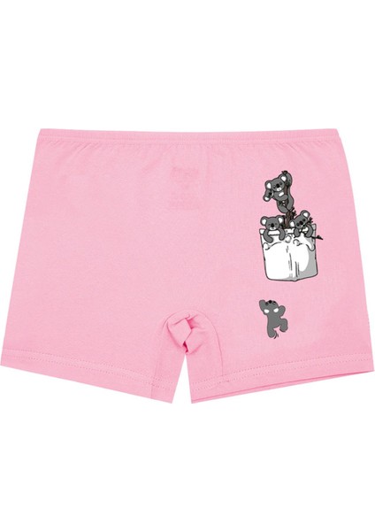 Kız Çocuk Boxer 3'lü Baskılı (%96 Pamuk - %4 Elastan) fırsatları