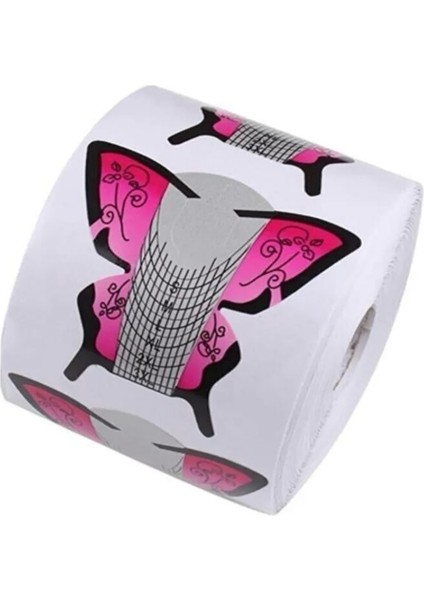 500 Lü Protez Tırnak, Jel Uzatma Kelebek Şablon fiyatları