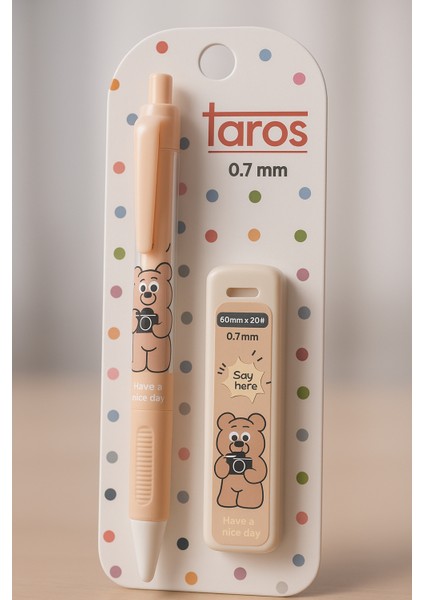 0.7 Mm. Versatil Kalem ve Yedek Uç Seti (20 Adet Uç)