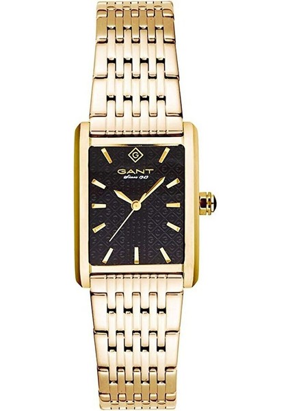 G173003 Rhode Island Kadın Kol Saati - Gold Renk, Siyah Kadran