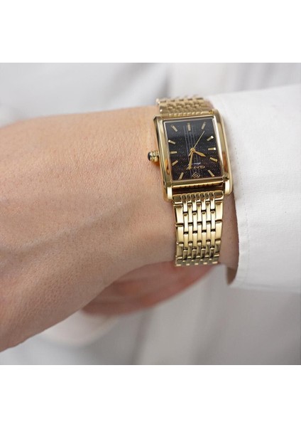 G173003 Rhode Island Kadın Kol Saati - Gold Renk, Siyah Kadran fiyatları