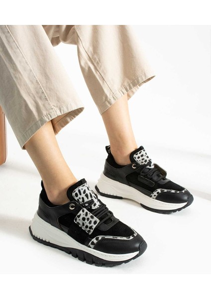 Bağcıklı Termo Taban Sneaker 331-22630-30 Kadın Ayakkabı