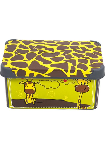 Style Box Giraffe - Set - 3 Parça Dekoratif Saklama Kutusu fırsatları